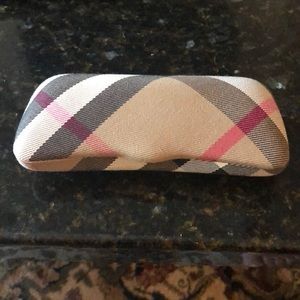 Burberry eyeglass case